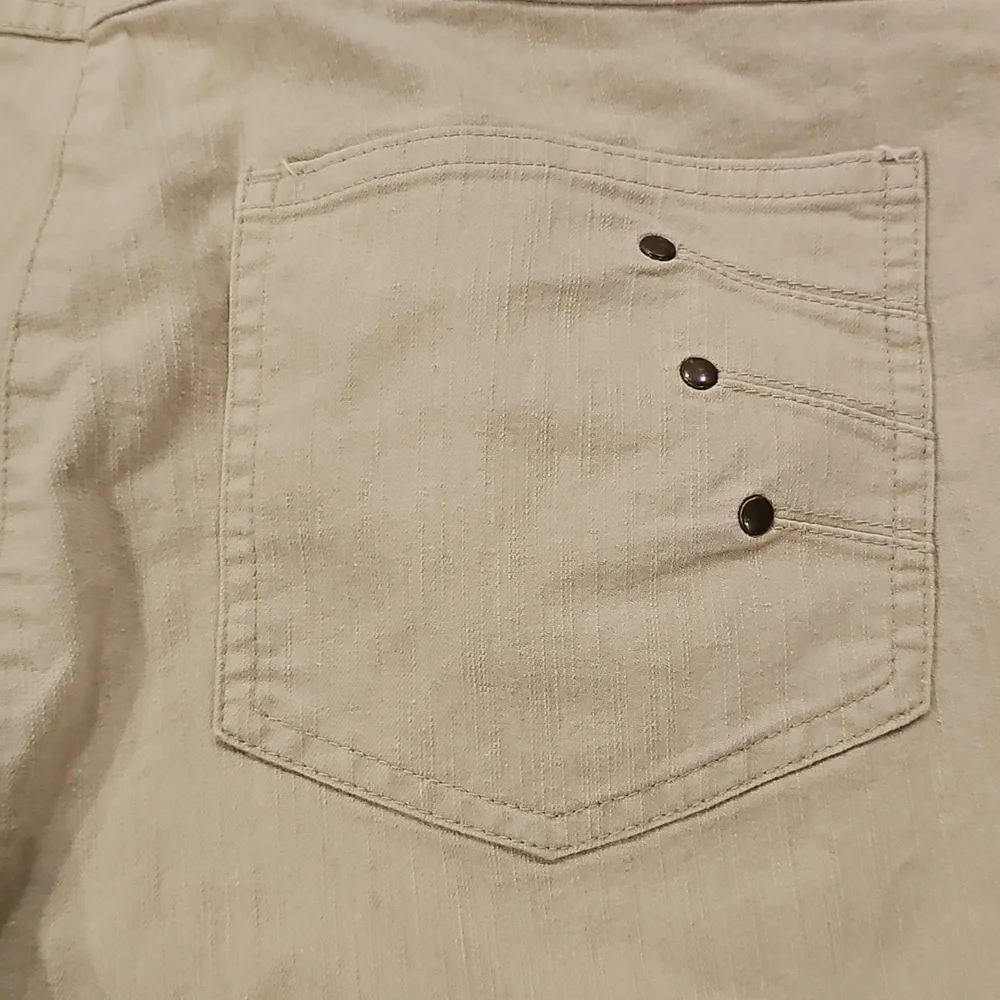 N Cream Pants By Christopher & Banks Sz 10